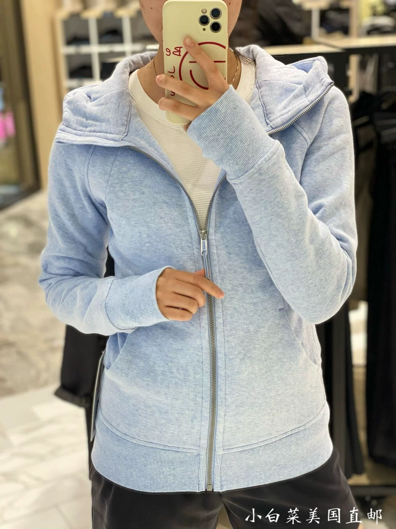 Худи Lululemon Scuba Full Zip, облегающий йога-жакет с полной молнией и капюшоном