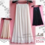 Hanfu lụa mới phần mỏng nửa váy ren ren petticoat mặc chống ánh sáng và váy dài - Váy chân váy 3 tầng
