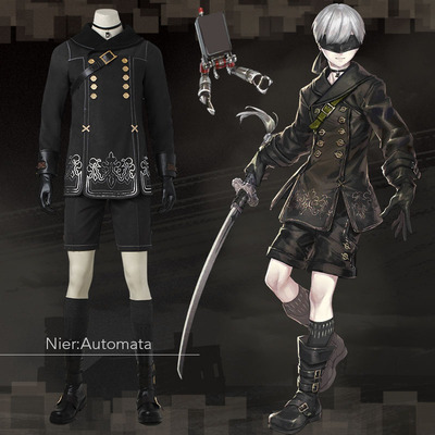 taobao agent Na Donier Mechanical Age COS Yerha No. 9 S -type 9s same model cosplay clothing men full set