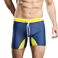 Superbody quần bơi nam quần boxer nam áo tắm gợi cảm quần bơi kích thước lớn thời trang spa áo tắm quần bơi dài quan boi nam