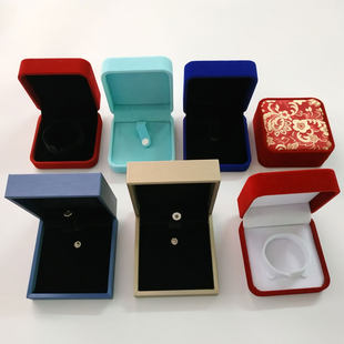 Bracelet jewelry box velvet jewelry box jewelry bracelet bracelet gift box jade high-end rounded box