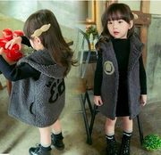 Quần áo trẻ em Hàn Quốc 2018 bé gái mùa thu và mùa đông trung tính vest trẻ em sang trọng dày ấm áo vest