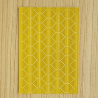 ПВХ желтая дно прозрачная поверхность (102)