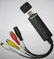 EasyCap DC60 Одно -часная USB -карта видео сбора 008 Поддержка решения XP/Win7 System