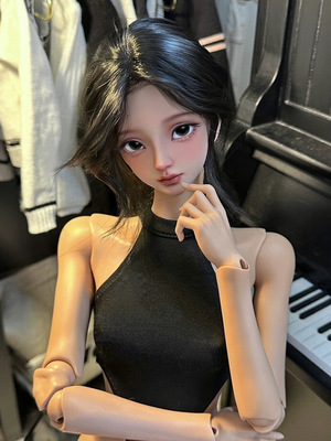 taobao agent Quartet three -point BJD baby clothes girl sexy model 3 points/4 points hot girl sleeveless jacket