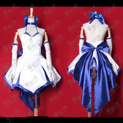 taobao agent Oly-Fate UNLIMITED CODES Saber Lily Blue Lily White Dress COS COS