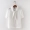8855 áo mùa hè mới Hàn Quốc phiên bản của đơn ngực ngắn tay màu của phụ nữ hoang dã ve áo tươi hàng đầu áo sơ mi lụa