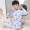 Bộ đồ ngủ trẻ em Meiyou Qiuyi Qiuku Bộ 100% Cotton bé gái Đồ lót bé trai Big Boy shop quần áo trẻ em