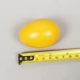 Деревянное птичье яйцо (желтое)