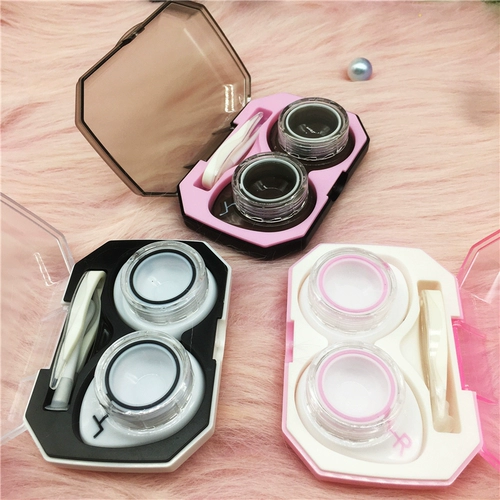 Невидимые двойные очки, сменная коробка для хранения, простой и элегантный дизайн