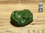 [茗 nồi gốm] Yixing Zisha nồi tinh khiết làm bằng tay trà gia đình đặt điêu khắc trà pet gốc quặng bùn xanh