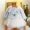 Mùa xuân 2019 trẻ em mặc váy bé gái hai mảnh áo choàng bé sơ sinh lưới áo choàng váy váy - Phù hợp với trẻ em