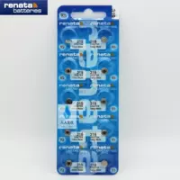 Renata Switzerland 319 Watch Shock Battery Sr527SW SR64 Оксид серебра 1,55 В батарея 1 цена