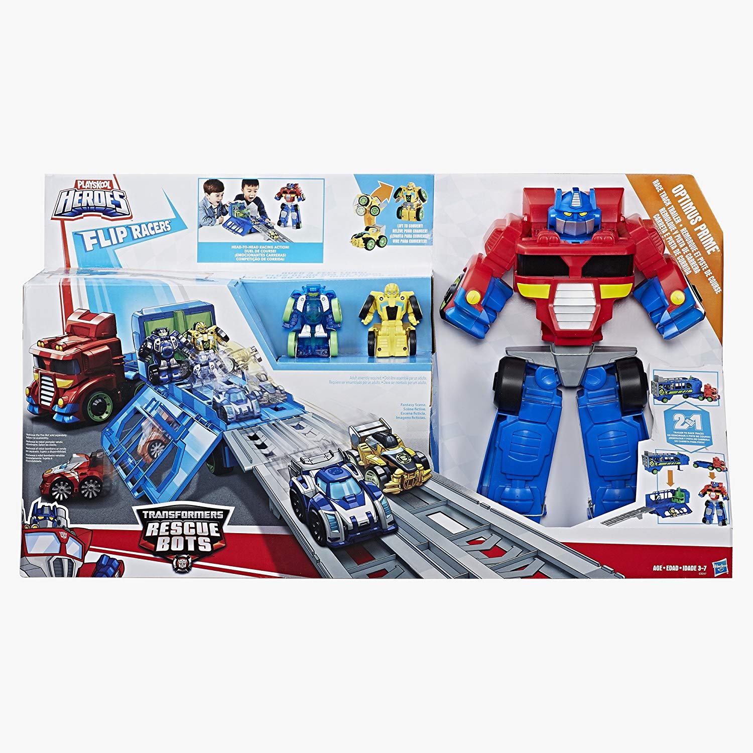 rescue bots race track