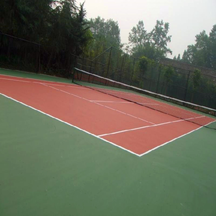 2MM網球場丙烯酸球場 環保水性網球場地面材料 網球場地坪地面