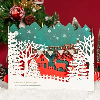 Легкая трехмерная открытка