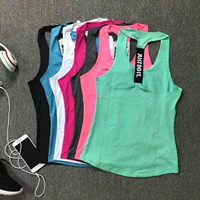 Йога беговая жилетка спортивная рубашка женская фитнес -танк ряд жилет