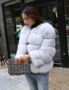 Áo khoác nữ kiểu châu Âu 2017 mẫu áo khoác lông cáo nhập khẩu - Faux Fur áo khoác lông cừu nữ