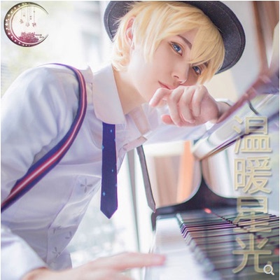 taobao agent Birthday limited full love and producer Zhou Qiluo COS warm starlight printed hat, full set