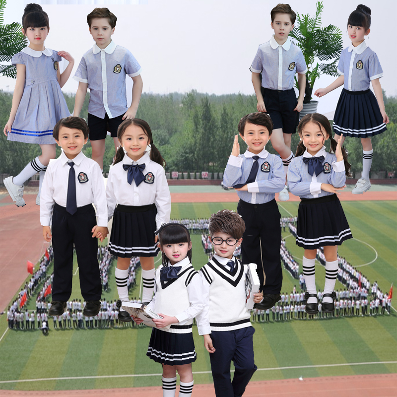 幼稚園制服、秋冬英国風学生服、小学校制服、児童合唱団制服、演奏衣装