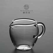 Đài Loan Yilong Gongdao Cup Dày thủy tinh trong suốt chịu nhiệt tách trà tách trà Kung Fu đặt trà nhỏ biển - Trà sứ