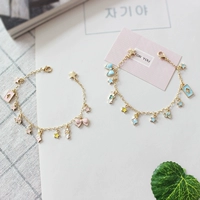 Trang sức Xiao Mo Nhật Bản Pop Star Rabbit Bow Pumpkin Alice Fashion Bracelet vòng cặp