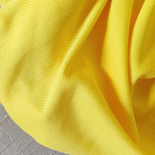 Чистый цвет эластичная трикотажная футболка ткань всасывание влаги быстрое высыхание потоотделение спортивная одежда ткань шаровое белье птичий глаз сетка