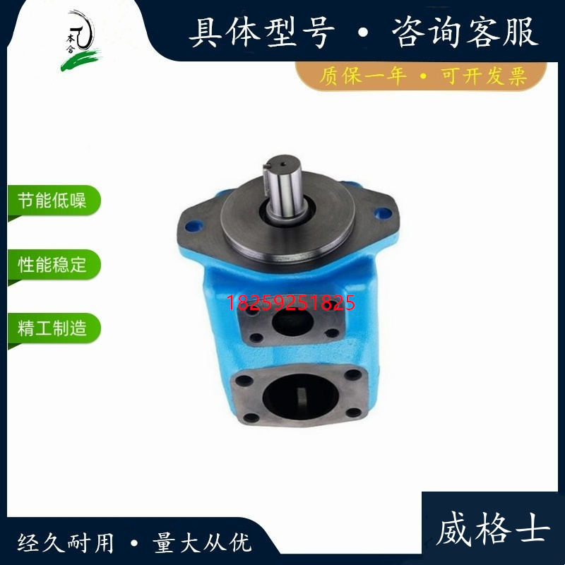 bơm thủy lực máy đào hitachi Máy bơm cánh gạt dầu thủy lực VICKERS Vickers 35V-38A-1A-22R /1B 1C 1D-22R của Mỹ bơm thủy lực xe nâng komatsu bảo giá bơm thủy lực