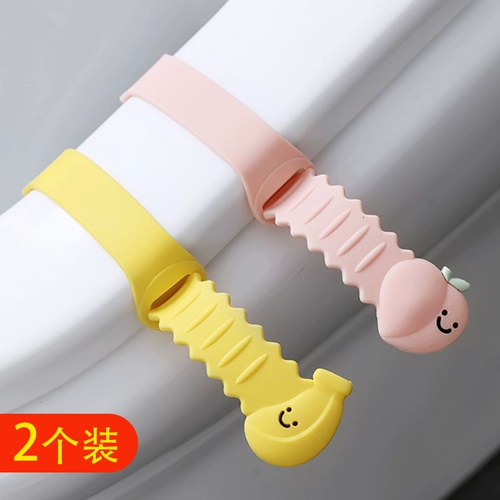 Мультяшный туалет, аксессуары для домашнего использования, раскладная крышка, ручка