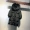 2018 mùa đông quần áo chống mùa giải phóng mặt bằng thời trang mỏng xuống áo khoác dài của phụ nữ dài tay trùm đầu cổ áo lông thú áo
