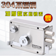 Thép Không Gỉ 304 Khóa Cửa Chống Trộm Khóa Cơ Chống Cạy Hộ Gia Đình Cổ Ổ Khóa Đa Năng Cửa Cửa Ngoài Cửa
