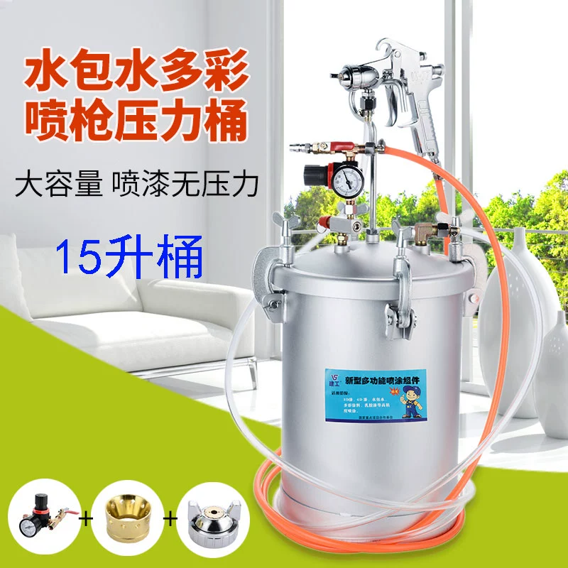 máy phun sơn mini cầm tay 10 lít nước trong nước súng phun sơn nhiều màu sơn cao su sơn tường ngoại thất súng phun sơn nhiều màu thùng áp lực súng phun sơn máy sơn mini máy phun bột bả tường Máy phun sơn cầm tay