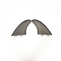 BeyondSurf Hongtuo Outdoor Surf Honeycomb Tail Fins Ruddy FCS