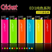 Nhập khẩu bánh xe châu chấu Cricket nhẹ hơn Creative Flint nhựa nhẹ dùng một lần tùy chỉnh 10 Gói