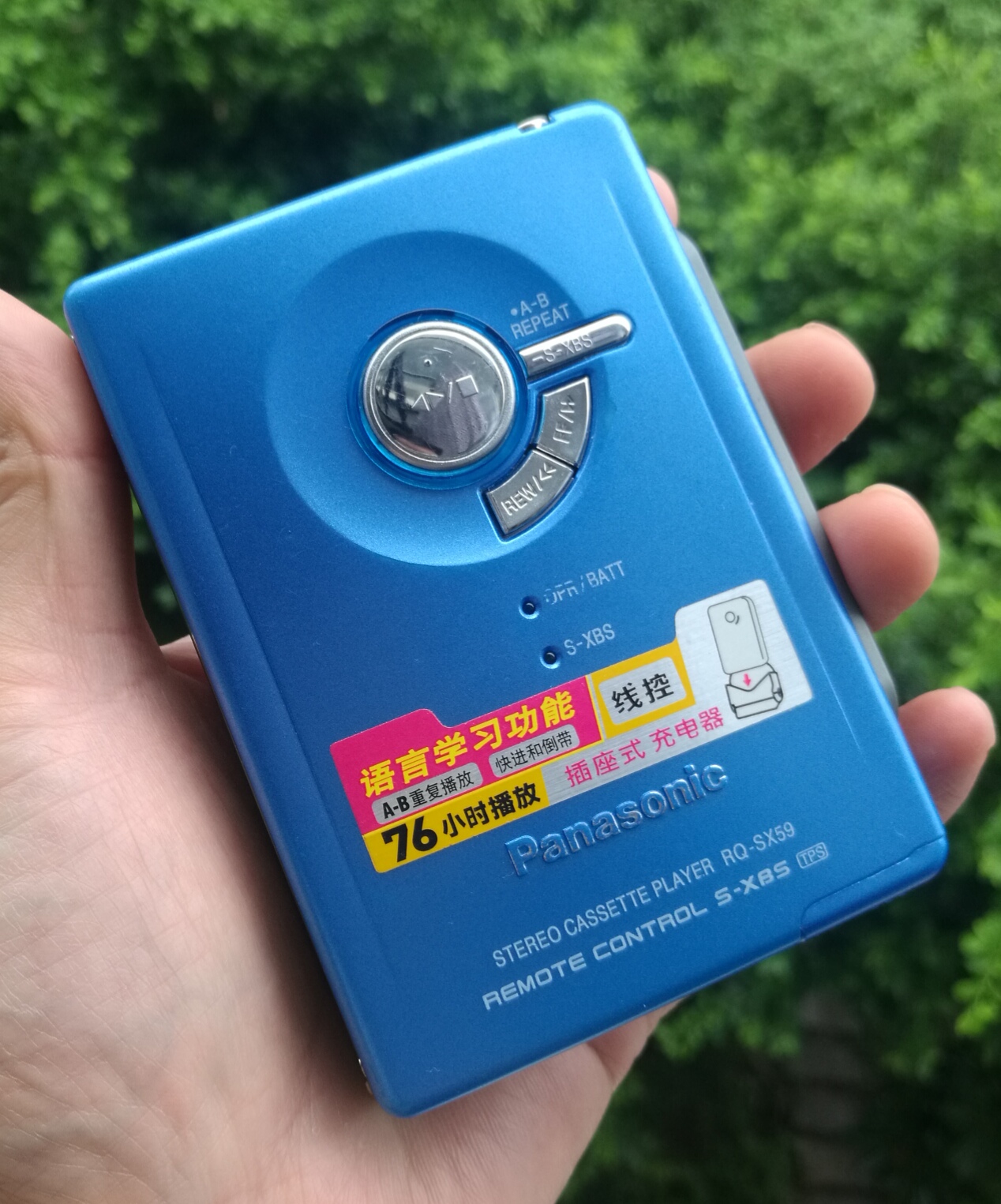 Купить Кассетный плеер Импорт Panasonic БПЛА RQ-sx59 кассетный ...