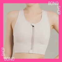 Спортивная противоударная одежда для йоги для спортзала, регулируемые бретели с молнией, бюстгалтер, большой размер, для бега