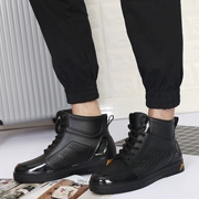 Phiên bản Hàn Quốc của giày đi mưa nam ống ngắn mùa hè dành cho người lớn thời trang không thấm nước