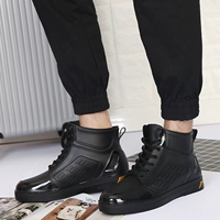 Phiên bản Hàn Quốc của giày đi mưa nam ống ngắn mùa hè dành cho người lớn thời trang không thấm nước giày lưới nam chịu nước