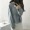 Màu rắn trùm đầu áo len trùm đầu nữ 2018 mùa xuân mới của Hàn Quốc phiên bản của lỏng mỏng hoang dã thường dài tay áo sơ mi áo kiểu nữ đẹp tuổi 40