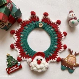 Трикотажный шарф, милый аксессуар, слюнявчик, наряжаться