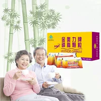 Weihai Ziguang Jin Aoli thương hiệu hạt lecithin đậu nành cô đặc chính hãng 60 túi sản phẩm sức khỏe tim mạch và mạch máu não - Thực phẩm dinh dưỡng trong nước viên sủi vitamin c