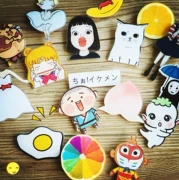 Hàn Quốc ulzzang Harajuku mềm em gái pin trâm vương miện văn bản kiểm soát văn bản huy hiệu acrylic huy hiệu - Trâm cài