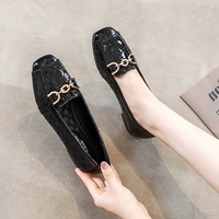 Обувь, Гонконг, французский стиль, 2023, из натуральной кожи, большой размер, мягкая подошва