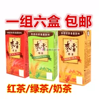 Один кусок из шести коробок из бесплатной доставки Тайваньский унифицированный чай чай пшеничный чай/черный чай 330 мл