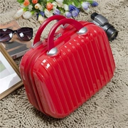 Dễ thương phiên bản Hàn Quốc 2018 vali thời trang vali nhỏ 14 inch mỹ phẩm vali mini túi du lịch rửa túi