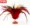 Khâu tay lớn hoa bọ cạp gà ngỗng lông sinh viên trò chơi Bọ cạp kháng đá croquet lông móc chìa khóa gân dưới lông vũ - Các môn thể thao cầu lông / Diabolo / dân gian cầu lông vịt