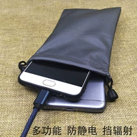 Điện thoại di động đa chức năng túi nhung sạc kho lưu trữ kỹ thuật số túi lưu trữ điện thoại di động bảo vệ nắp túi bụi Huawei - Lưu trữ cho sản phẩm kỹ thuật số túi đựng airpod