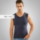 V -Neck Blue Grey