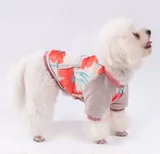 Бесплатная доставка собачья хлопковое пальто aluspai осень и зимняя толстая хлопчатобумажная куртка плюшка, чем одежда для домашней одежды Panda Panda