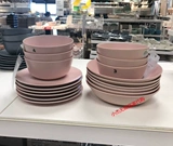 IKEA WUXI IKEA Внутренняя покупка Donora Bowl Plate 18 -Piece Set of Nordic Home Dableware Установка
